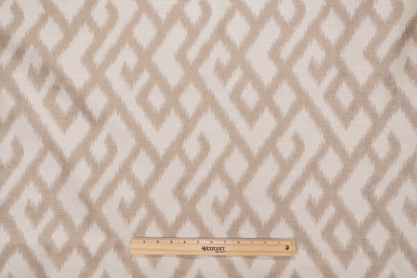 Crete Damask Decorator Fabric in Sandstone