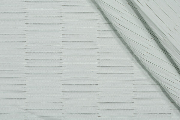 Bella Dura Lewitt Woven Polyolefin Outdoor Fabric in Aqua