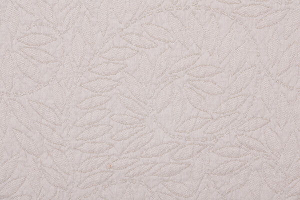 Swirl Matelasse Upholstery Fabric in Raw Silk