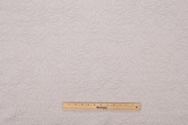 Swirl Matelasse Upholstery Fabric in Raw Silk
