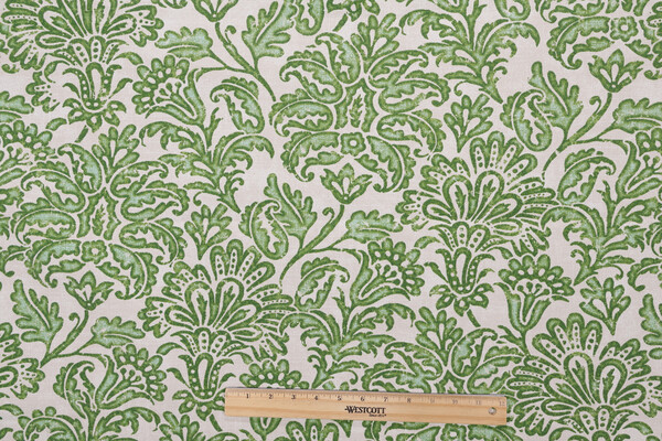 Tommy Bahama Batiking Printed Polyester Outdoor Fabric in Aloe