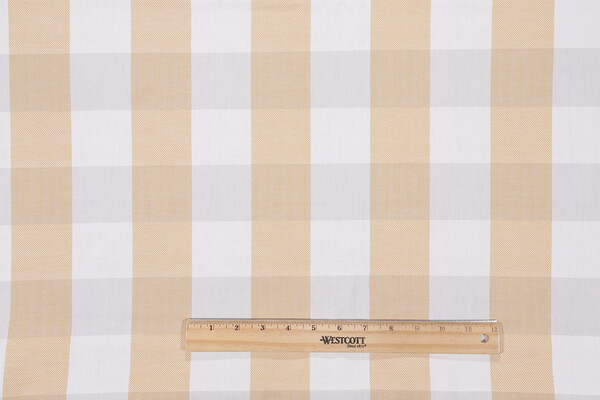 Brayden Woven Upholstery Fabric in Honey