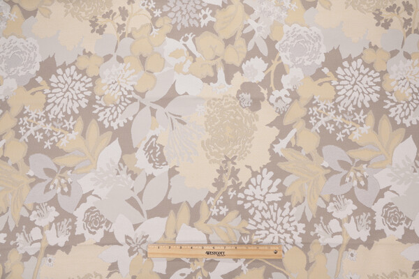 Bella Dura Claude Woven Polyolefin Outdoor Fabric in Driftwood