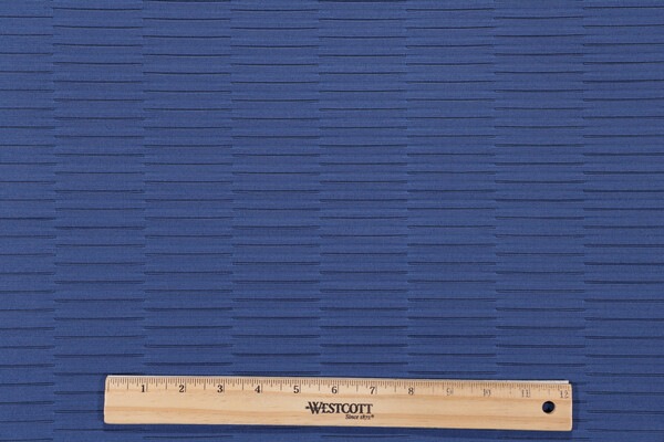 Bella Dura Lewitt Woven Polyolefin Outdoor Fabric in Blue
