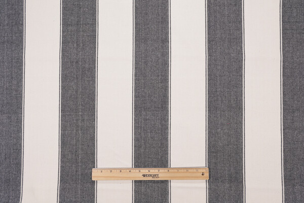 Bungalow Woven Upholstery Fabric in Blackbird