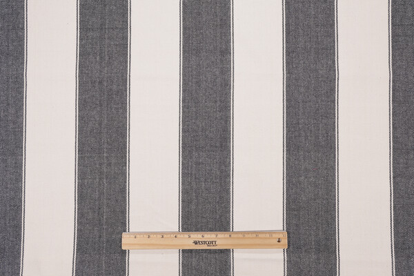 Bungalow Woven Upholstery Fabric in Blackbird