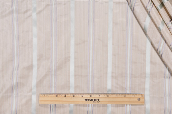 Candy Silk Decorator Fabric in Aqua/Lavender