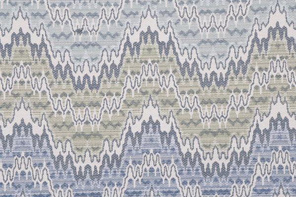 Sample of Hamilton Estes Tapestry Upholstery Fabric in Bluewater 