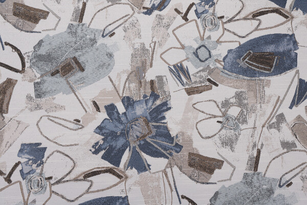 Mill Creek Delightful Tapestry Upholstery Fabric in Azure 