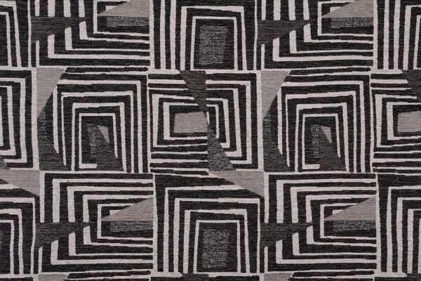 Mill Creek Pumped Woven Chenille Upholstery Fabric in Tuxedo 