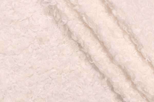 PK Lifestyles Curly Whirly Decorator Fabric in Marshmallow