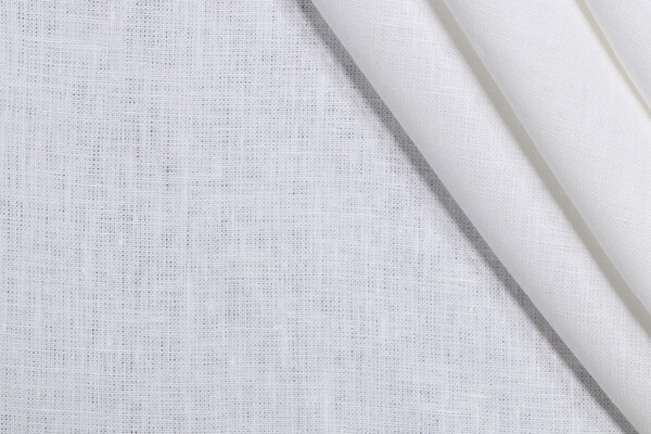 Lino Textiles Nevada-57 Inch Woven Linen Drapery Fabric in Ivory
