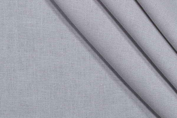 Lino Textiles Nevada-57 Inch Woven Linen Drapery Fabric in Silver