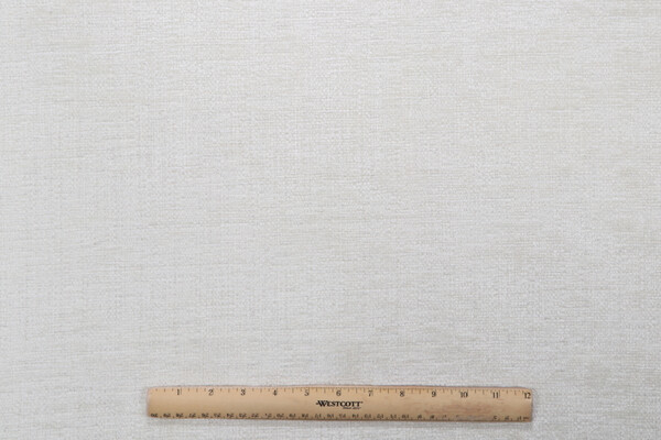 Kaufmann Lucca Woven Chenille Upholstery Fabric in Alabaster
