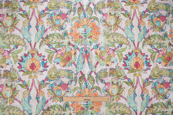Covington Hermes Printed Polyester Drapery Fabric in 78-Confetti