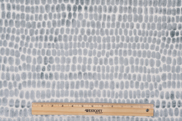Sample of Trevi Fabrics River Stones Velvet Upholstery Fabric in Spa 