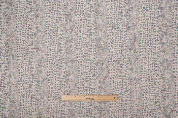 Sample of Trevi Fabrics Tic Tac Woven Chenille Upholstery Fabric in Spring 