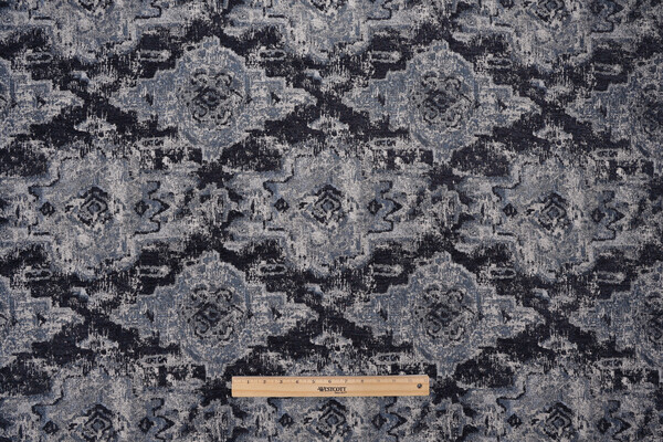 Mill Creek Jackson Hole Latex Backed Chenille Upholstery Fabric in Sapphire 