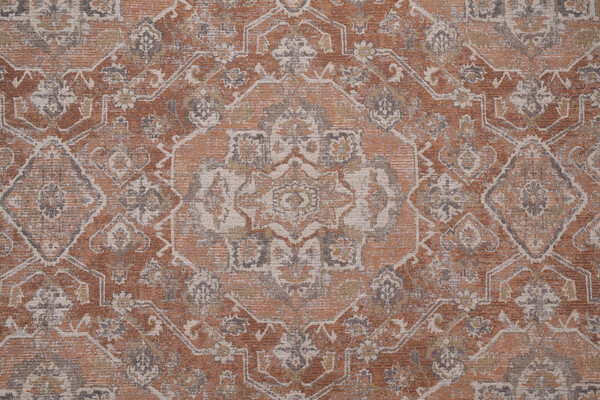 Mill Creek Center Stage Chenille Upholstery Fabric in Saffron 