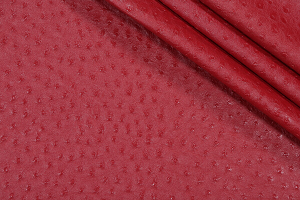 Scalamandre Struzzo Vinyl Upholstery Fabric in Grenadine