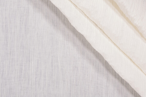 Click for 2.63 Yards Scalamandre Fortuna Sheer Drapery Fabric in Beige Scalamandre Fortuna Sheer Drapery Fabric in Beige