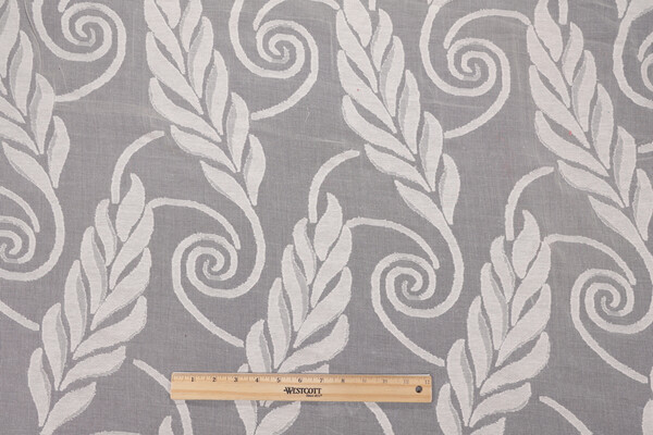 Click for 7 Yards Scalamandre Savoy Sheer Lace Drapery Fabric in Ecru Scalamandre Savoy Sheer Lace Drapery Fabric in Ecru