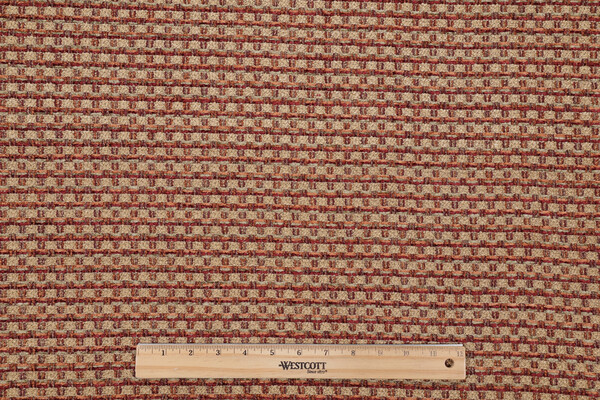 Grey Watkins Jameson Woven Upholstery Fabric in Port