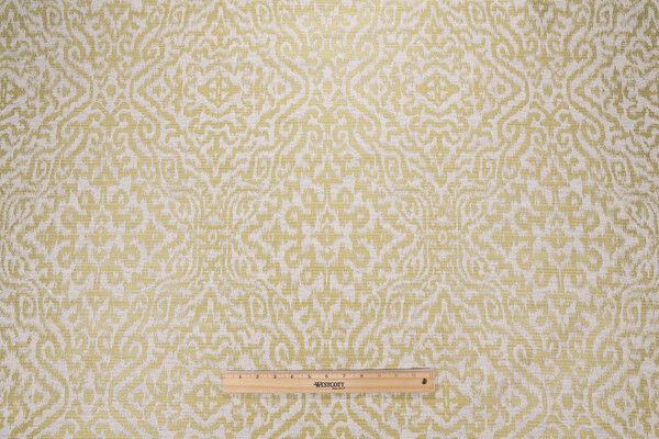 Ahoki Woven Upholstery Fabric in Citrine