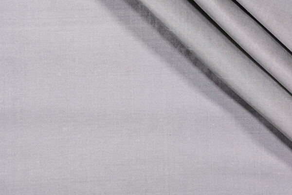 Tikka Backed Silk Decorator Fabric in Sharkskin
