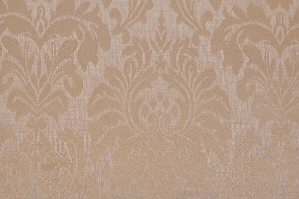 Scalamandre Damask Upholstery Fabric in Beige