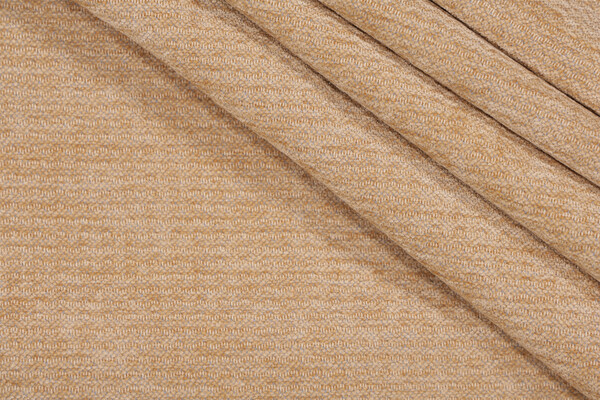 Scalamandre Yakamoz Woven Chenille Upholstery Fabric in Wheat