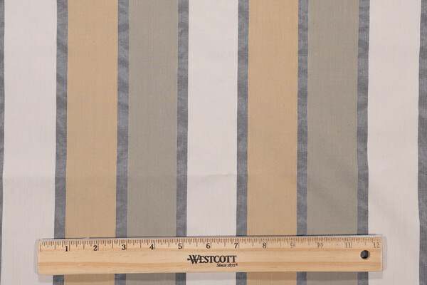Fonthill Vivaldi Sheer Silk Drapery Fabric in Taupe