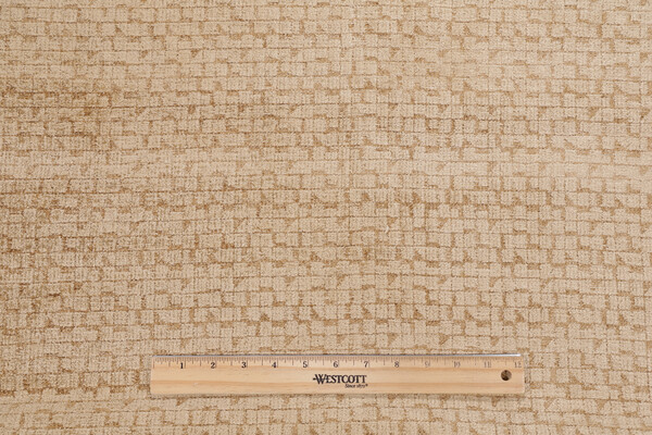 Scalamandre Woven Chenille Upholstery Fabric in Cashew