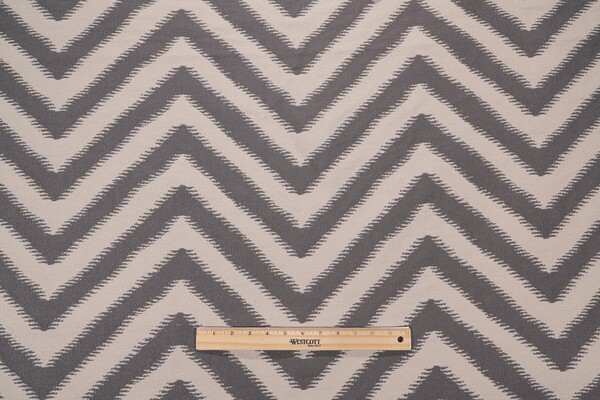 Belle Terre Woven Upholstery Fabric in Gunmetal