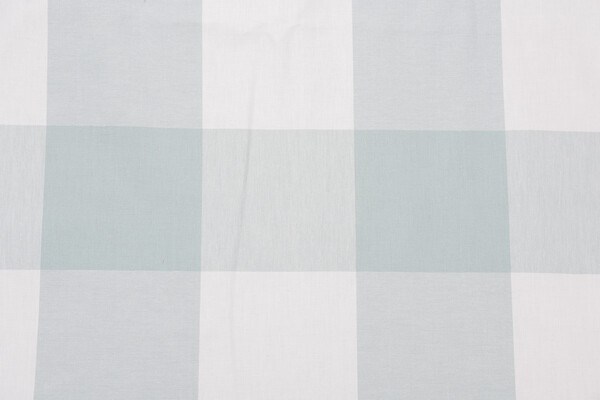 Click for 3.38 Yards Buffalo Check Woven Upholstery Fabric in Seabreeze Buffalo Check Woven Upholstery Fabric in Seabreeze