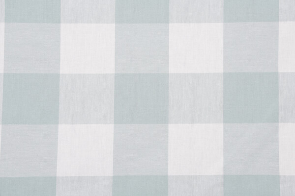 Checkmate Woven Upholstery Fabric in Seabreeze