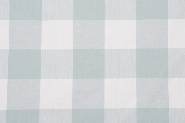 Checkmate Woven Upholstery Fabric in Seabreeze