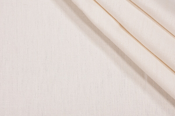 P Kaufmann Kalahari Woven Linen Upholstery Fabric in Antique White