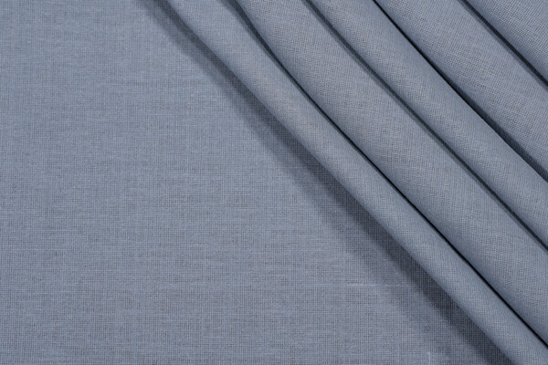 Seymour Semi-Sheer Drapery Fabric in Aegean