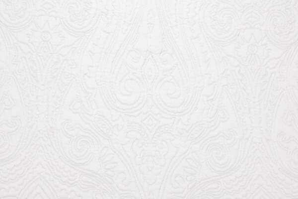 Louis Matelasse Upholstery Fabric in Metal