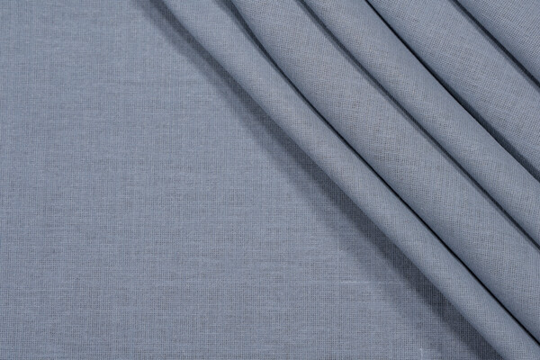 Seymour Semi-Sheer Drapery Fabric in Aegean