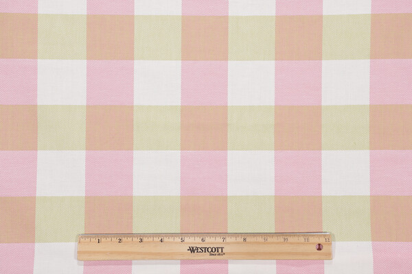 Brayden Woven Upholstery Fabric in Petal