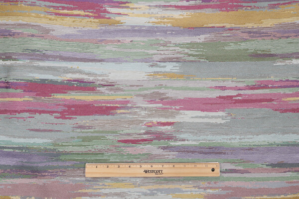 Artsy Woven Upholstery Fabric in Fiesta