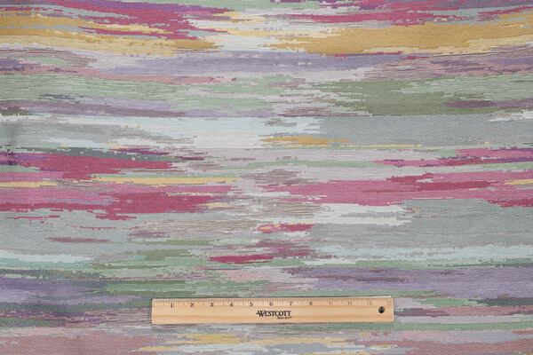 Artsy Woven Upholstery Fabric in Fiesta