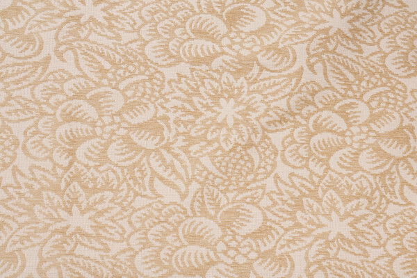 Scalamandre Mangrove Chenille Damask Upholstery Fabric in Desert