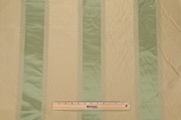 Grey Watkins Arzana Silk Damask Decorator Fabric in Olive