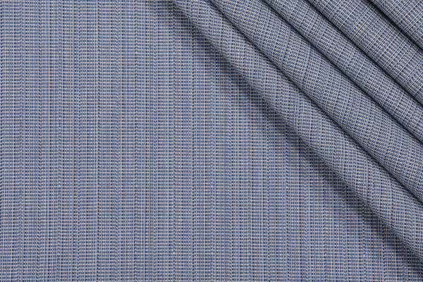 Fonthill Greysac Woven Upholstery Fabric in Blue