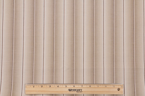 Fonthill Lindy Woven Linen Decorator Fabric in Beige