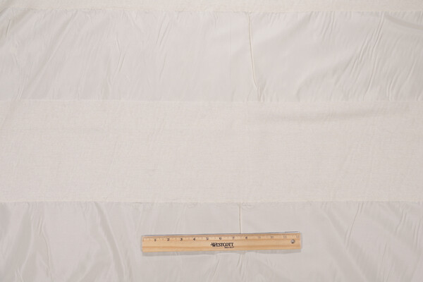 Fonthill Melisande Sheer Drapery Fabric in Ivory Mist