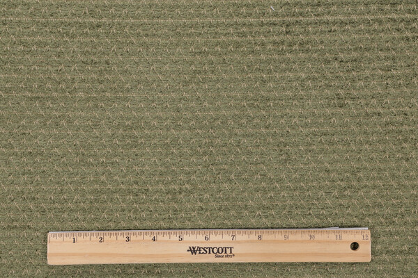 Grey Watkins Yosemite Woven Chenille Upholstery Fabric in Moss